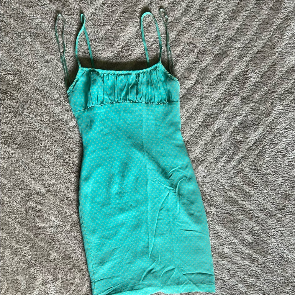 Ralph Lauren Aqua Dress